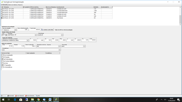 Exibição da foto residencial do munícipe